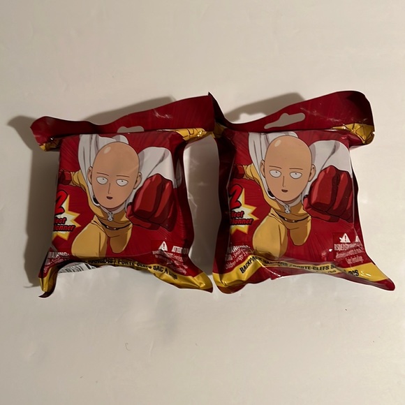 Two, One punch man backpack hangers - Picture 1 of 6